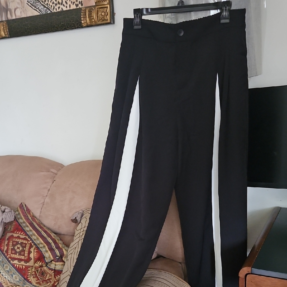 Black and White Pants